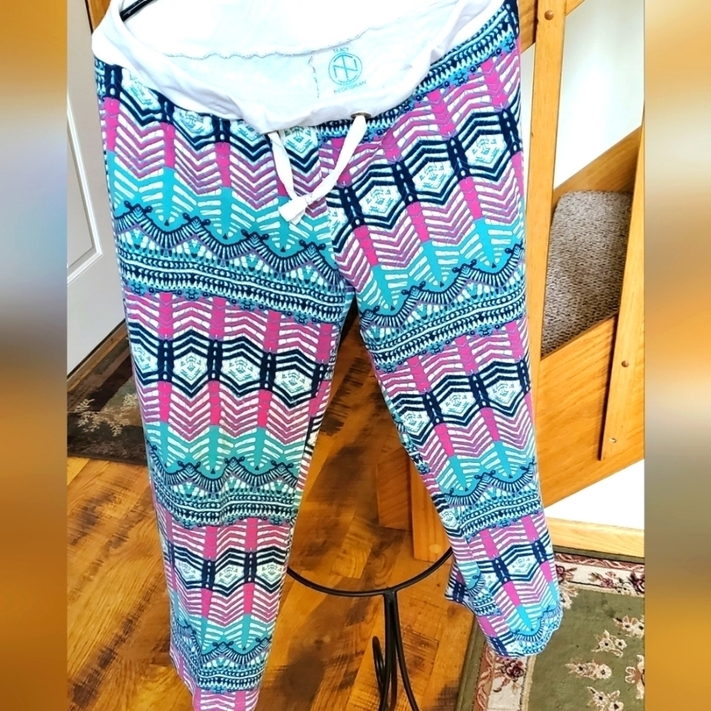 Tracy Negoshian Cinched Colorful‎ Boho Sz. M Pants